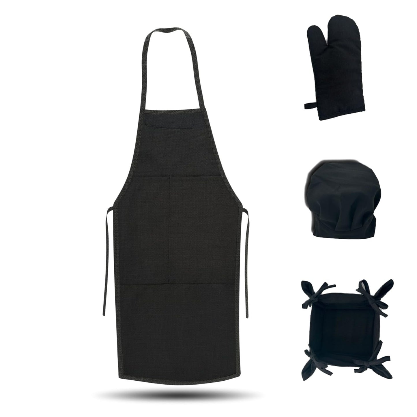Apron Set (Dark Red Apron Set)