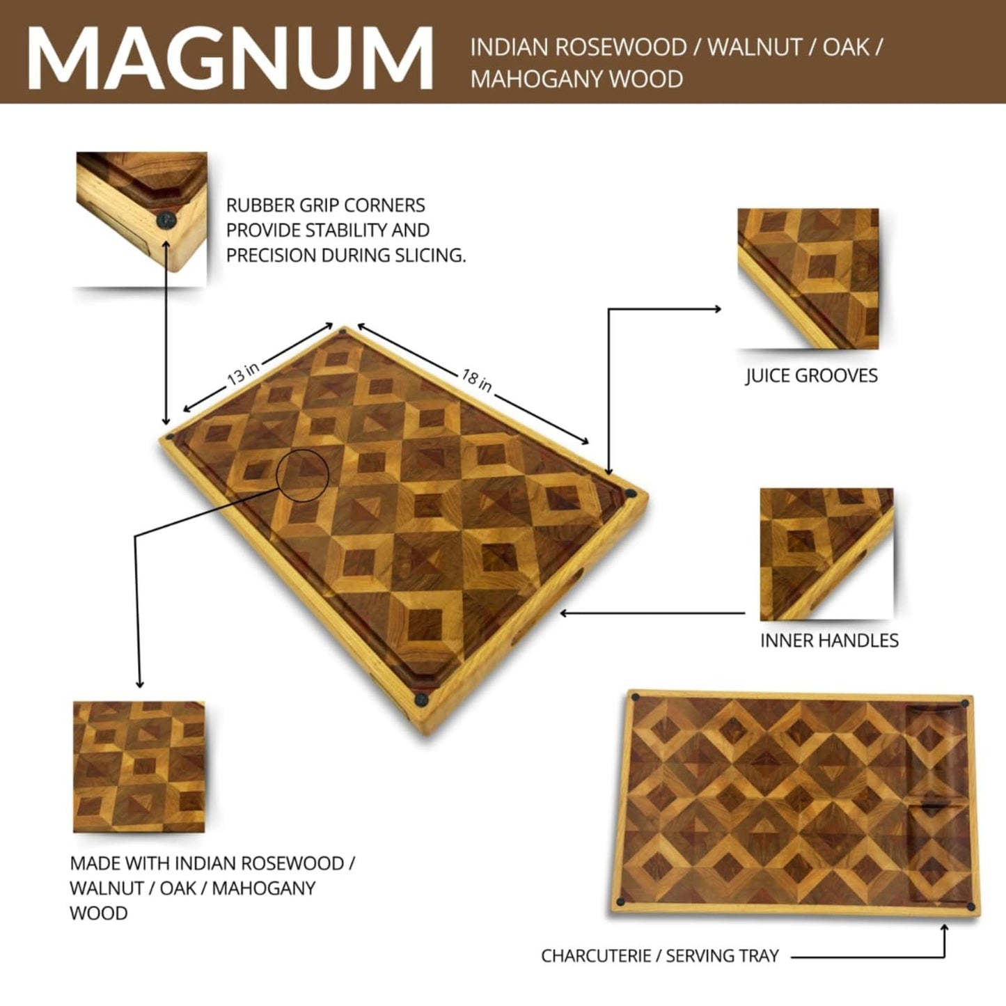 Magnum Cutting/Charcuterie Board