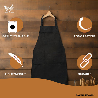Apron Set (Dark Red Apron Set)